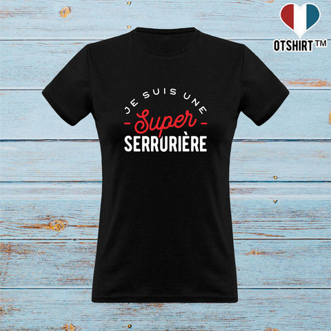 T shirt femme une super serrurière