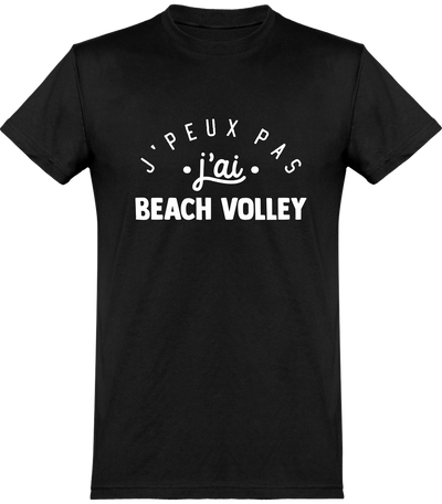  T shirt homme j'peux pas j'ai beach volley