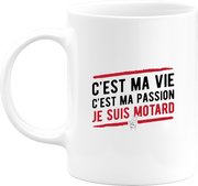 Mug je suis motard