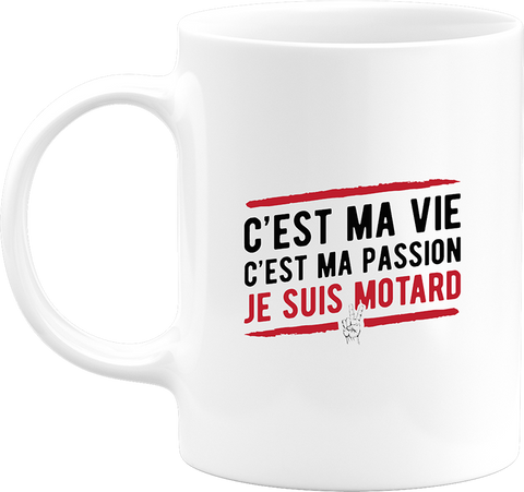 Mug je suis motard