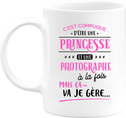 Mug princesse et photographe