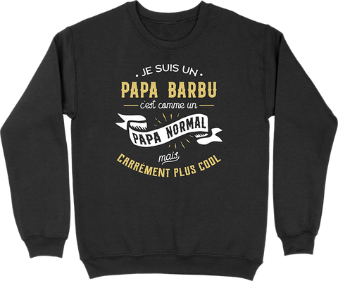 Pull homme papa barbu