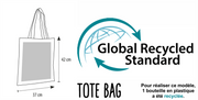 Tote bag coton recyclé qui boit la gnole