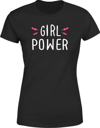 T shirt femme girl power