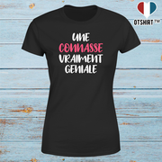 T shirt femme une connasse géniale