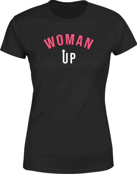 T shirt femme woman up