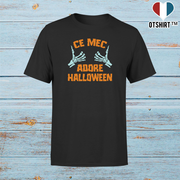 T shirt homme ce mec adore halloween