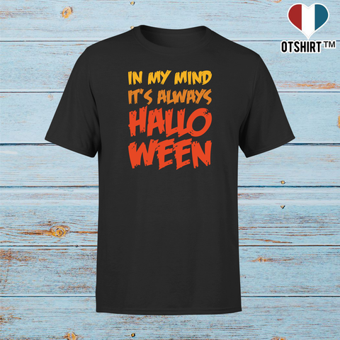 T shirt homme it's always halloween