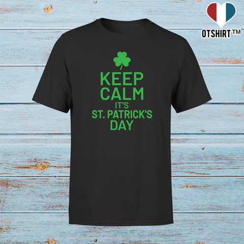 T shirt homme Keep calm st patrick