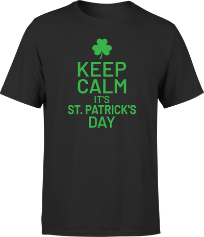 T shirt homme Keep calm st patrick