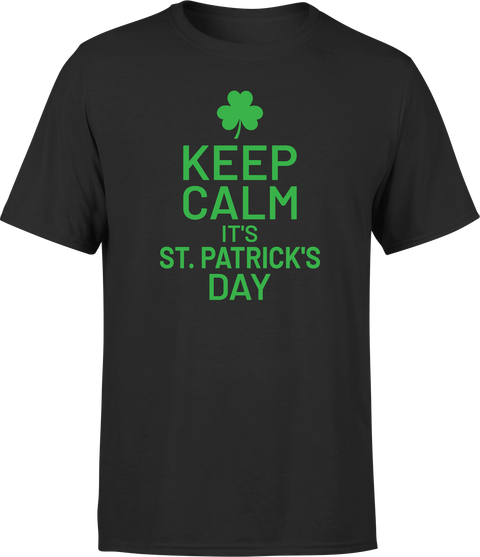 T shirt homme Keep calm st patrick