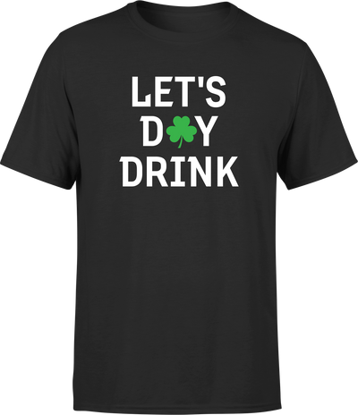 T shirt homme Let's day drink