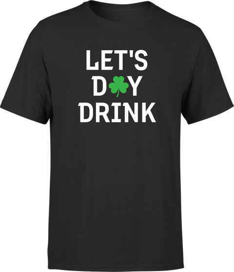 T shirt homme Let's day drink