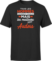 T shirt homme Les meilleurs sont audois