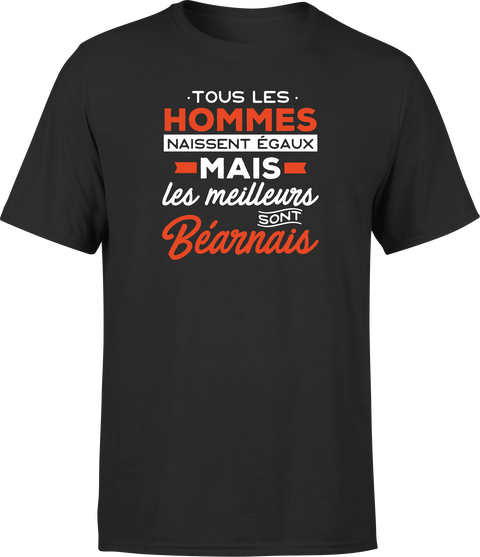 T shirt homme Les meilleurs sont bearnais