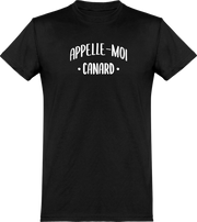  T shirt homme appelle moi canard