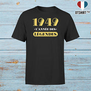 T shirt homme 1949 l'année des légendes