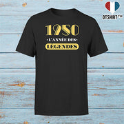 T shirt homme 1950 l'année des légendes