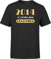 T shirt homme 2014 l'année des légendes